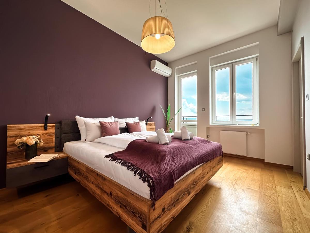 105M2 Penthouse Sea View Rijeka With Free Garage Parking Apartment Ngoại thất bức ảnh